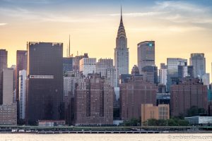 Midtown Manhattan and the East River at Sunset 1