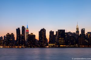 Midtown Manhattan and the East River at Sunset 6