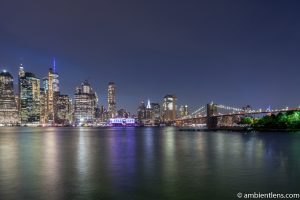 Lower Manhattan and the Hudson River at Night 9