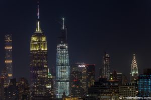 Midtown Manhattan and the Hudson River at Night 3