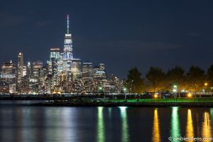 Lower Manhattan and Hoboken at Night 1