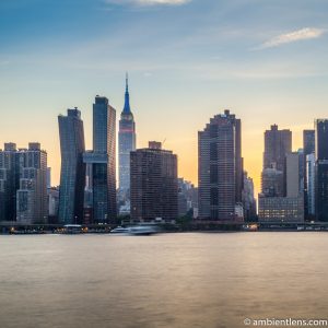 Midtown Manhattan and the East River at Sunset 4 (SQ)