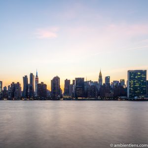 Midtown Manhattan and the East River at Sunset 5 (SQ)