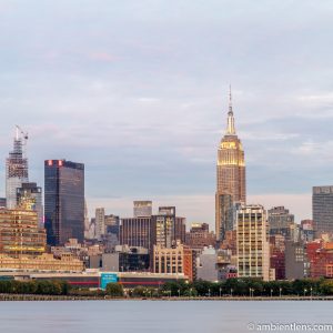 Midtown Manhattan and the Hudson River at Sunset 5 (SQ)