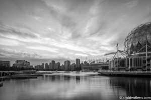 False Creek at Sunset 2 (BW)