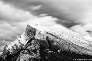 Mount Rundle, Banff, Alberta 5 (BW)