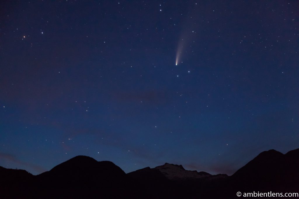 Neowise Comet over Squamish, BC 2