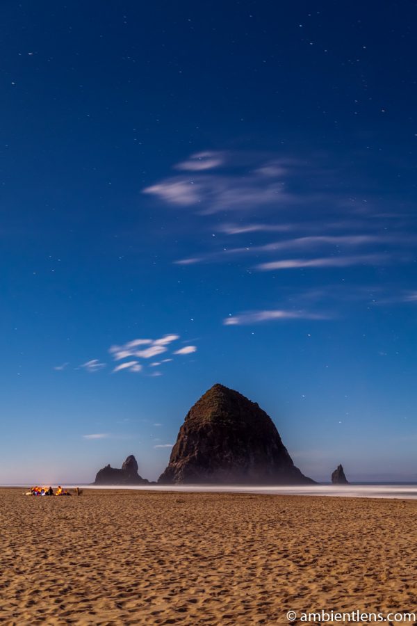 Campfire by Haystack Rock 2